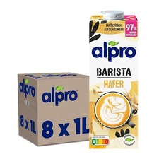 Alpro Barista Haferdrink 8 x 1 L Vegan und milchfrei MHD 23.03.26