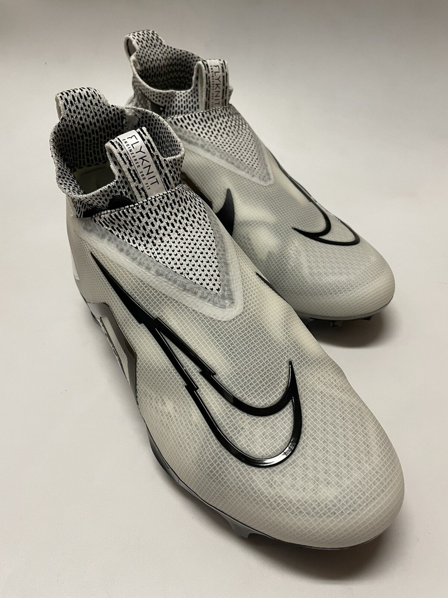 Nike Alpha Menace Elite 3 Football Cleats White Grey CT6648 