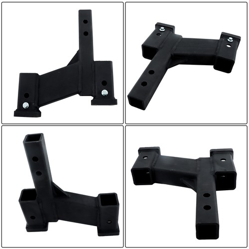 Labwork Dual-Position Trailer Hitch Extender 7500Lbs Towing For 2-Inch Receivers - Picture 3 of 24