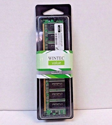 Wintec Value 3VD33325U8-51MR 512MB 333MHz DDR UDIMM Desktop Memory NOS SEALED