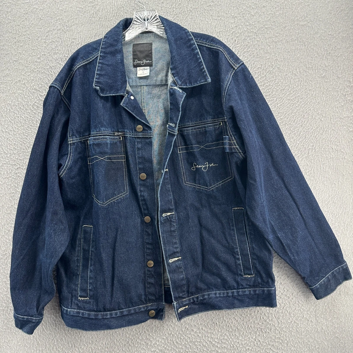 Sean john 2025 jean jacket
