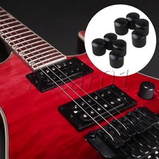 Metal Dome Knobs for Electric Guitar or Bass Volume Tone Control Set of 32 Black
