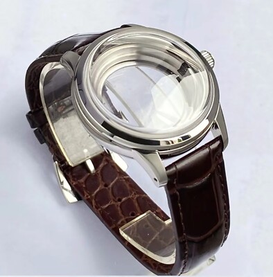 Uhrengehäuse 40mm für ETA Uhrwerk Kaliber 2824 PT 5000 Edelstahl hochwertig