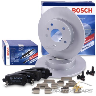 BOSCH BREMSSCHEIBEN +BREMSBELÄGE HINTEN FÜR OPEL ASTRA G H MERIVA ZAFIRA A B