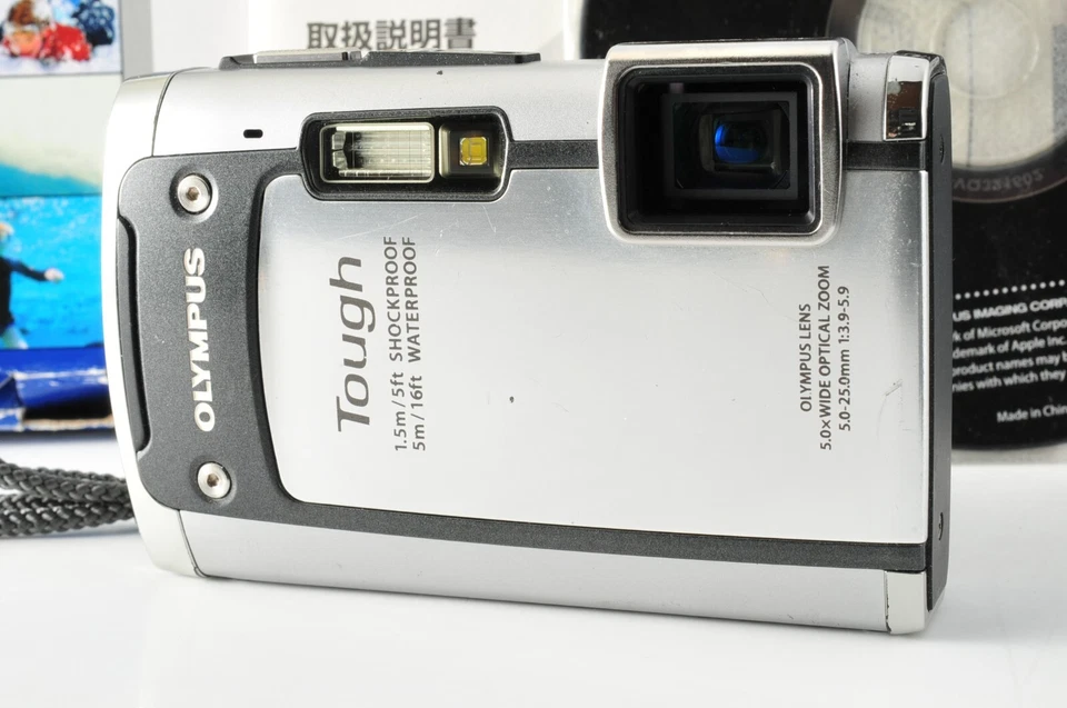 Cámara digital Olympus Tough TG-610 14MP probada [casi como nueva] impermeable JAPÓN #24 Foto 2 de 4