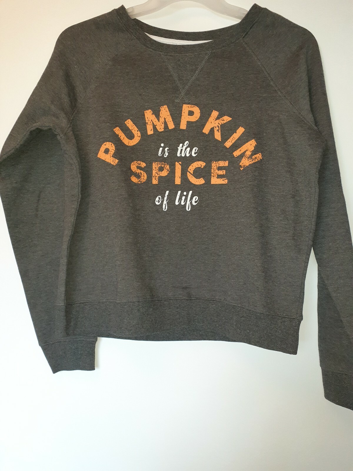 Messy bun Just Chillin Sweatshirt Gray Size M
