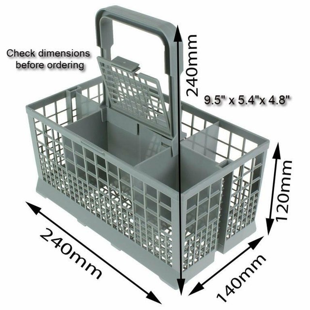 Dishwasher Silverware Basket Holder for Spoons, Forks, Knives