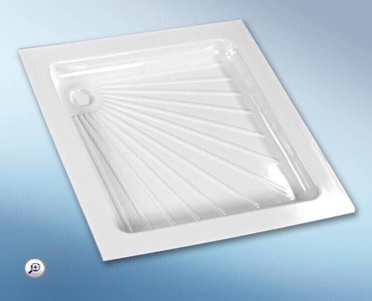 Plato de Ducha Thermoform 665x665 (510x510) mm ABS Blanco Furgoneta Camper