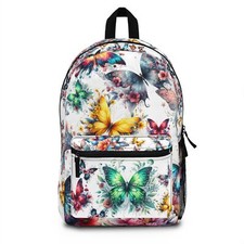 Beautiful Butterflies Backpack,  Girls Backpack, Gift for Her