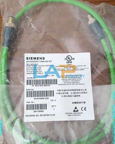 Siemens 6XV1870-8AE30 Connecting Cable M12-180/M12-180 1ft for sale