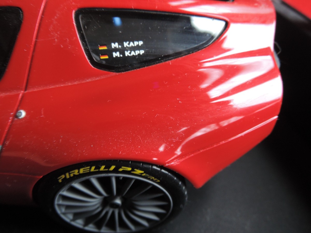 ALFA ROMEO TZ3 CORSA ZAGATO in Red 1:18 Scale Resin by MR