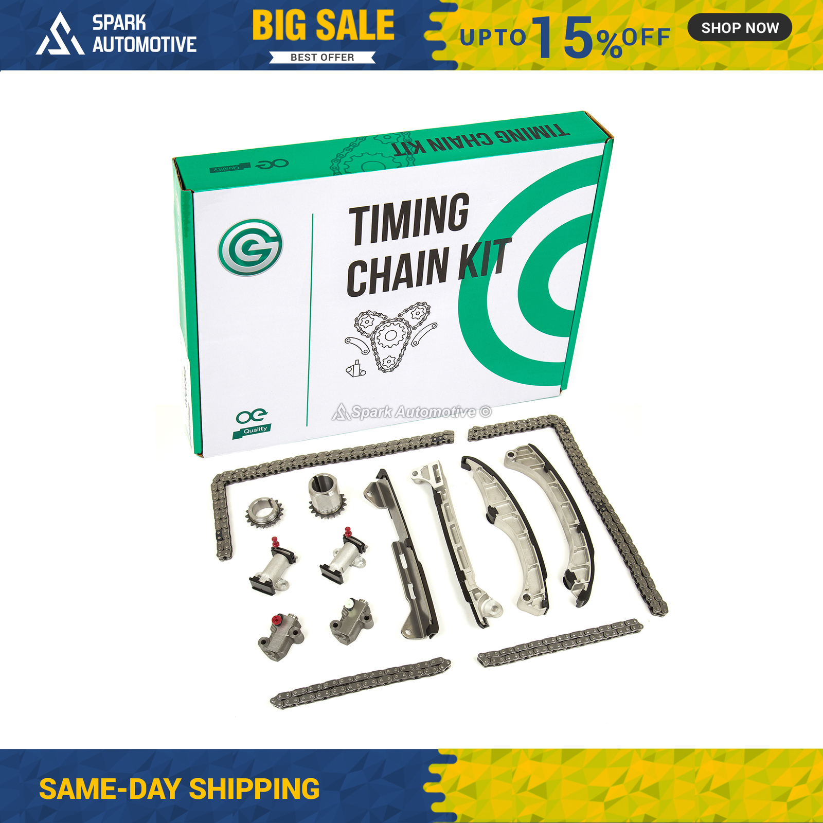 Timing Chain Kit Fit 0917 Lexus LX570 Toyota Land Cruiser Sequoia