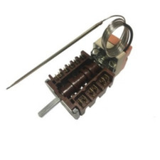 TERMOSTATO COMMUTATORE 5 POSIZIONI FORNO ELETTRICO UNIVERSALE  - 2 CONTATTI