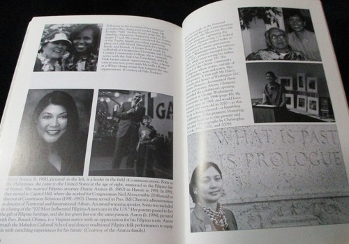 FILIPINOS IN WASHINGTON D.C. SIGNED Rita Cacas 2009 History Vintage Photos - Picture 12 of 12