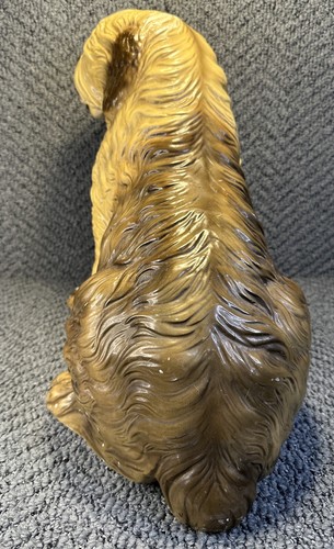 RARE Vintage Mid Century Marwal Old English Sheepdog Chalkware Statue MCM 15” - Picture 7 of 11