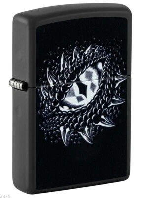 ZIPPO ★ BLACK LIGHT DRAGON EYE