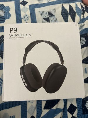 P9 Pods Max Wireless Over-Ear Headset - BLUE P9