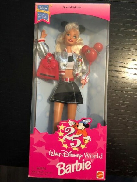 25th anniversary disney barbie worth