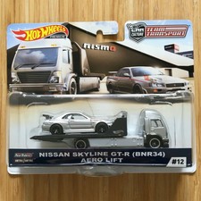 hot wheels team transport r34