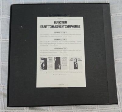 Leonard Bernstein Early Tchaikovsky Symphonies. New York