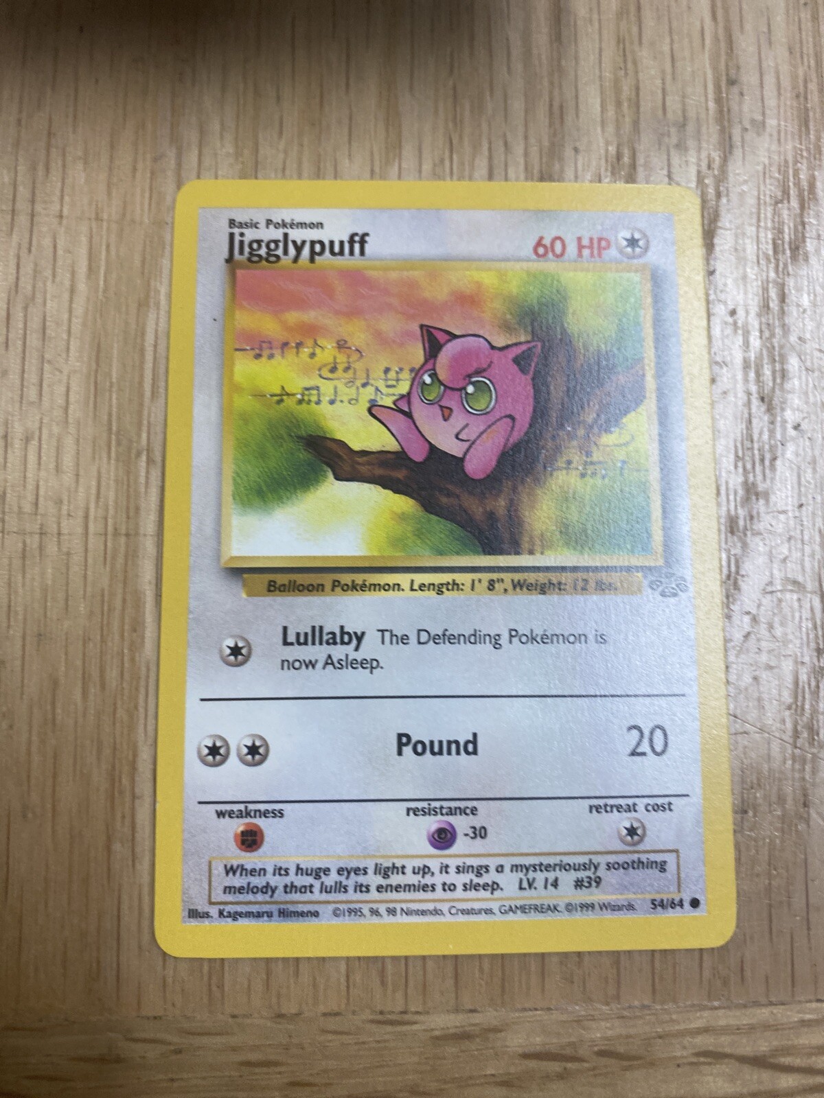 1999 Pokemon Jigglypuff Card | eBay