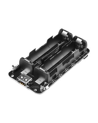 1865O Battery Holder Double Li-ion V8 Battery Shield Micro USB 5V/3A 3V/1A Po...