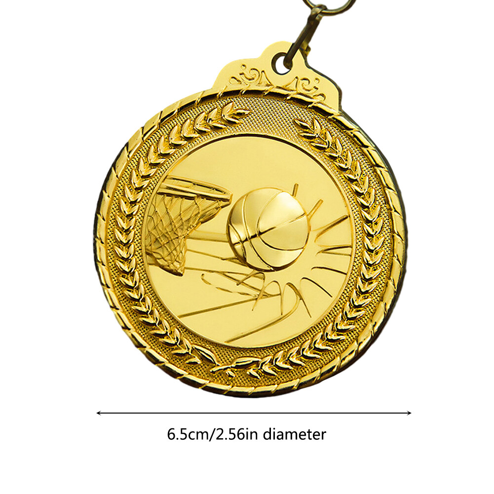 Gold Silver Bronze Winner Medals Sports Medals for Souvenir Gift (Gold