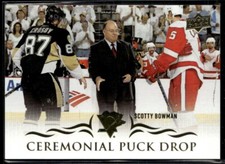 2018-19 Upper Deck Ceremonial Puck Drop Scotty Bowman #CPD-12