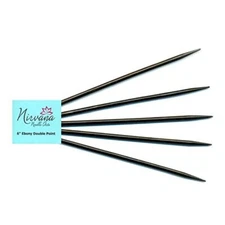 HiyaHiya Nirvana Ebony Double Pointed