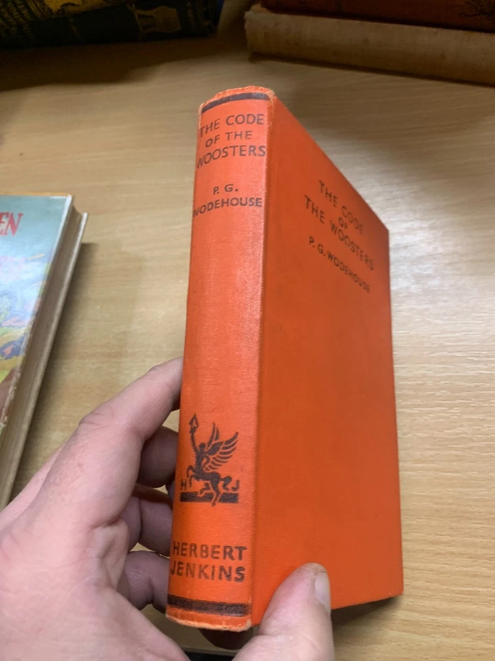 Vintage P G Wodehouse "The Code De Woosters" 5TH Estampado Libro Tapa Dura (P3) - Imagen 2 de 4