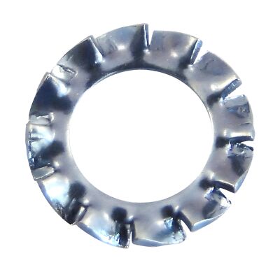 Fan disc A6.4-FSt-phr (DIN 6798) - phosphate rustproof - external teeth - 