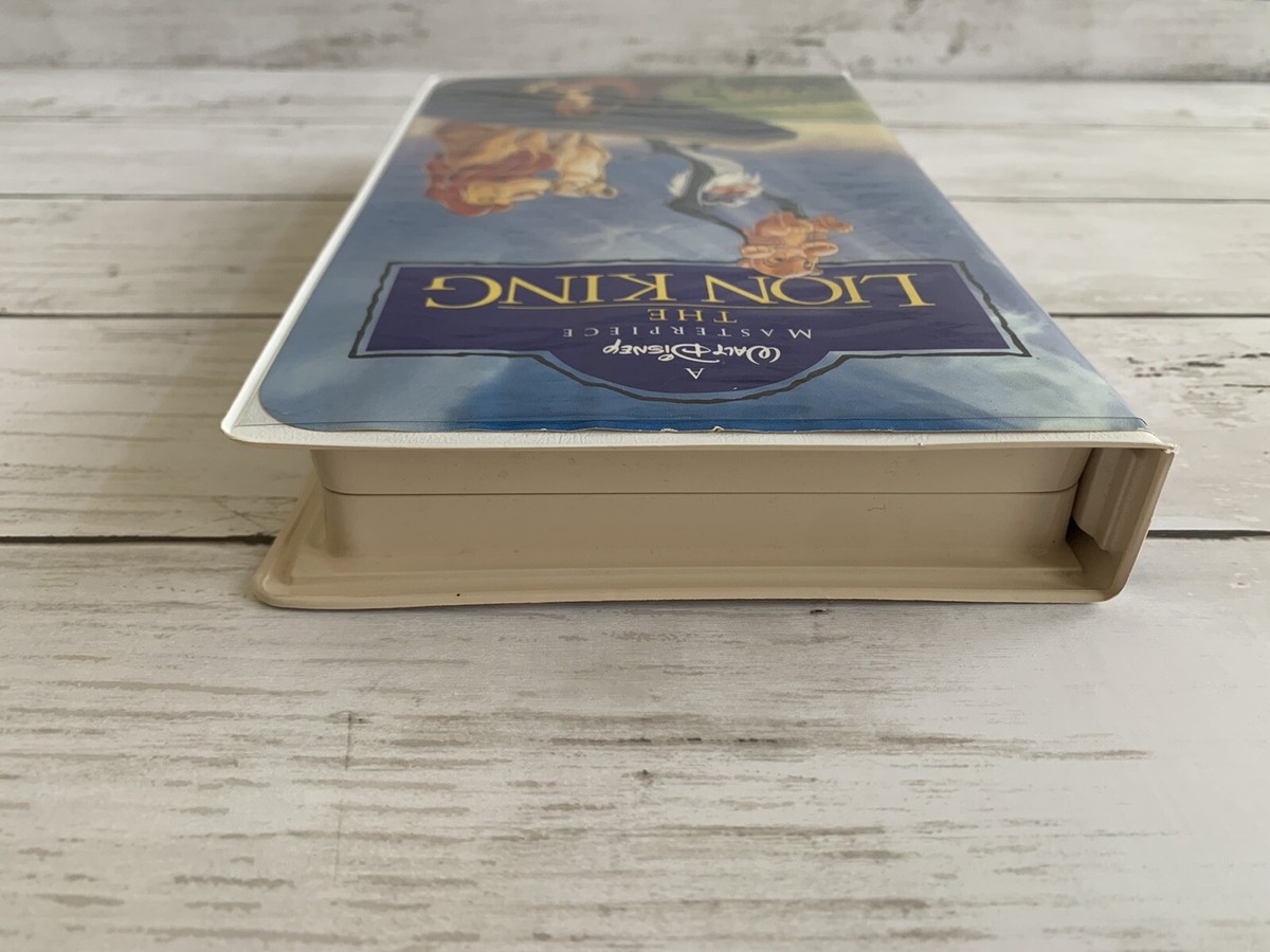 Vintage Walt Disney Lion King Masterpiece Collection VHS 1995 # 7