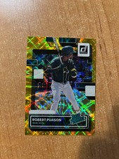 2022 Donruss Baseball - Robert Puason -#RP-11 Gold Rated Prospect Insert /99