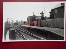 PHOTO  STRETTON ON FOSSE  RAILWAYSTATION