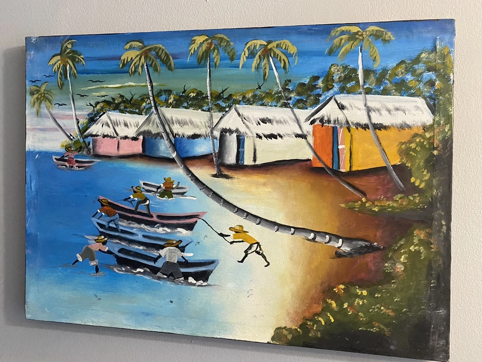 arte de pared en lienzo enmarcado listo para colgar Foto 2 de 4