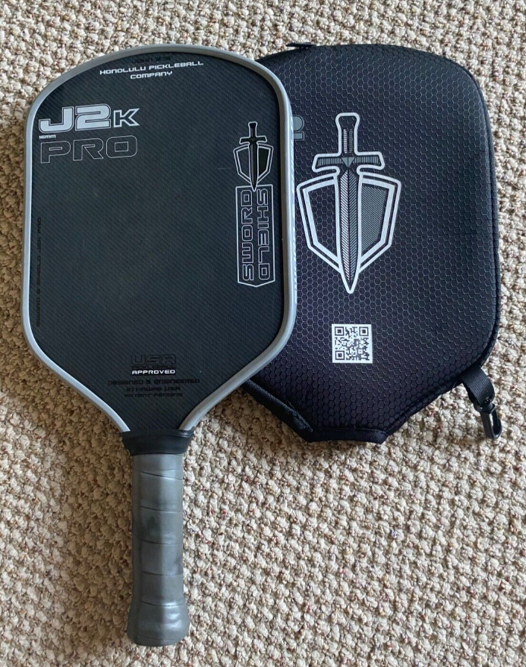 Honolulu Pickleball Company J2K Pro Sword &Shield Paddle made with