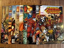 Lot of 11 Image FREAK FORCE comics  #1-11 by Erik Larsen from 1993 to 1997