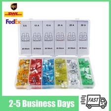 120pcs Mini Car Fuse Assortment Assorted Kit Blade Set For Auto Truck Automotive