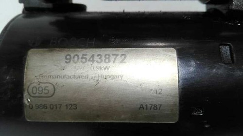 90543872 halter anlasser für OPEL ZAFIRA A 2000 9099 302553 - 第 2/17 張圖片