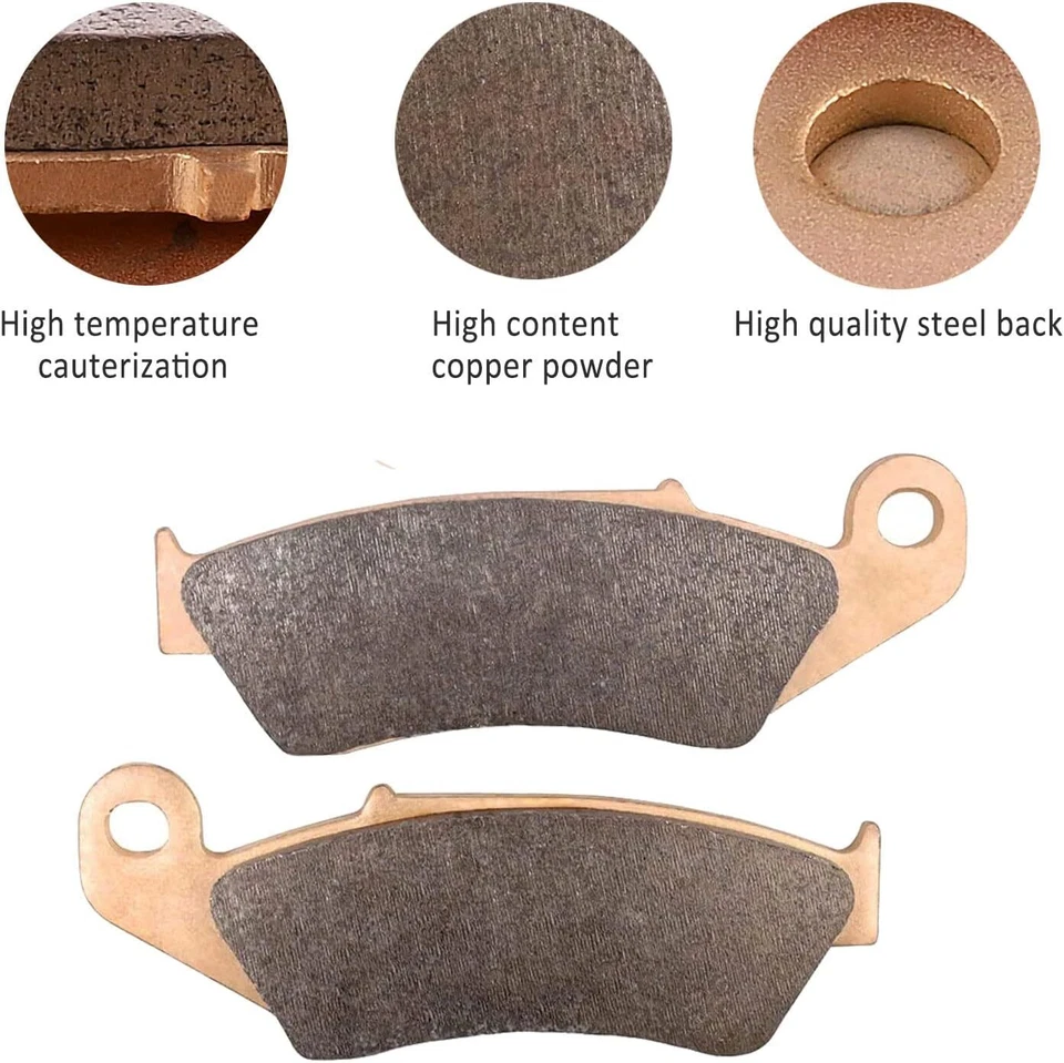 Pastillas de freno delanteras y traseras CRF250R CRF450R CR250R para Honda CR250 CR250R 2002-200 Foto 4 de 4