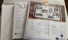 Creative Memories mixed lot of 45 Old style white 12x12 Refill Pages  Protector