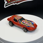 Vintage Hot Wheels Redline Corvette Stingray Red Enamel - Very Good Condition