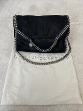 Stella McCartney Black Bag, Vegan Suede Material. Excellent Condition