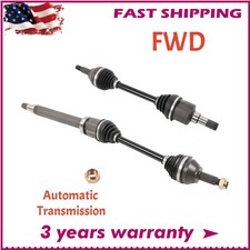 Front Cv Axle Shafts For Ford Focus 2000-2011 Fwd L4 2.0l 2.3l