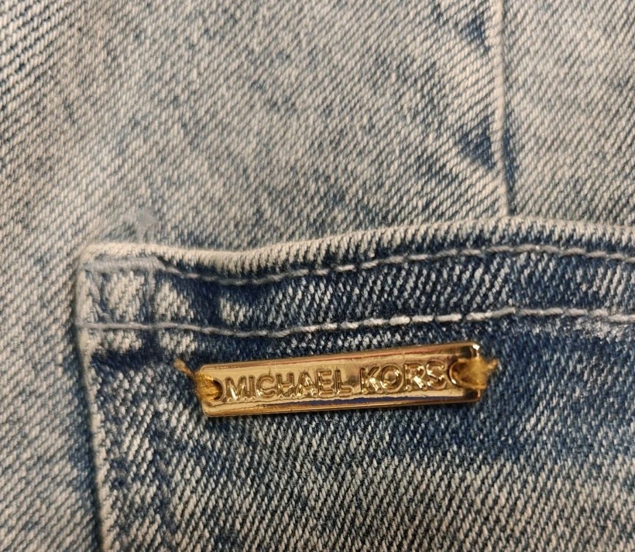 NWT Women's Michael Kors Carmen Wide Leg Jeans Size 4 thumbnail 6