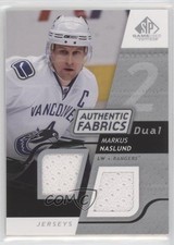 2008-09 SP Game Used Edition Authentic Fabrics Dual Markus Naslund #AF-NS 03xg