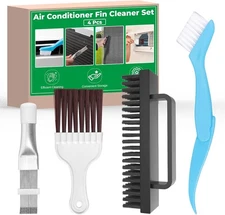 4 Pcs Air Conditioner Fin Cleaner Set HVAC Evaporator Coil Fin Cleaner AC Fin
