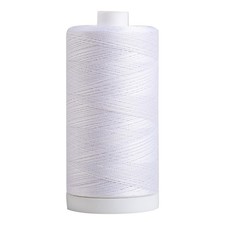 White 100 Cotton Thread Spool Sewing Quilting Crafting Supplies 1200 Yard