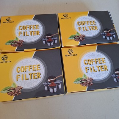 4 Boxes of 6 Each (24 Total) NEW K-Cup Reusable MaxRona Coffee Filters Pods NEW