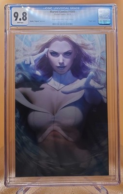 Marvel Comics #1000 (2019) CGC 9.8 Emma Frost Artgerm Virgin Variant